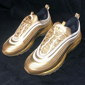 Nike Mens Air Max 97 Gold Size 10.5